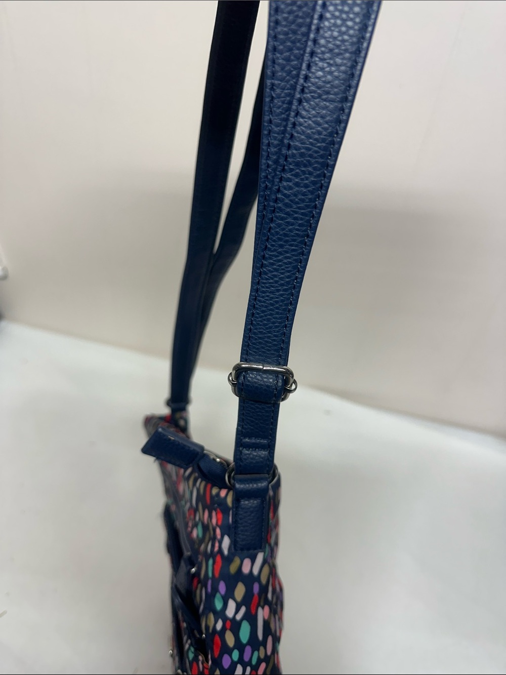 MultiSac Black Multi-Color Pattern Crossbody Bag - Picture 9 of 11